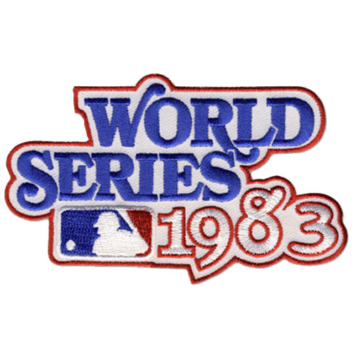 Baltimore Orioles Authentic 1983 World Series Jersey Patch