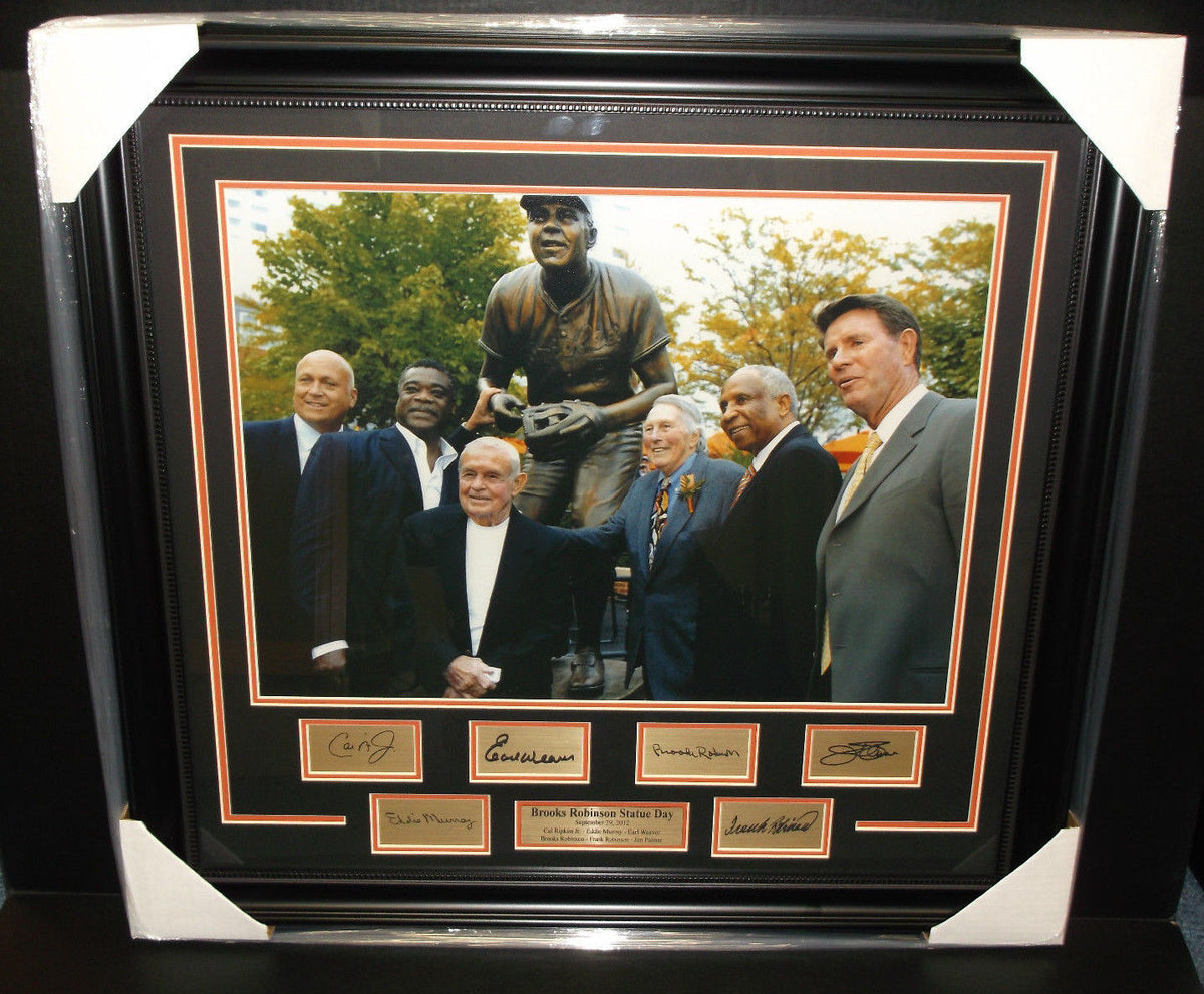 Baltimore Orioles HOF 16x20 Photo Brooks Robinson Statue Day Engraved Signature