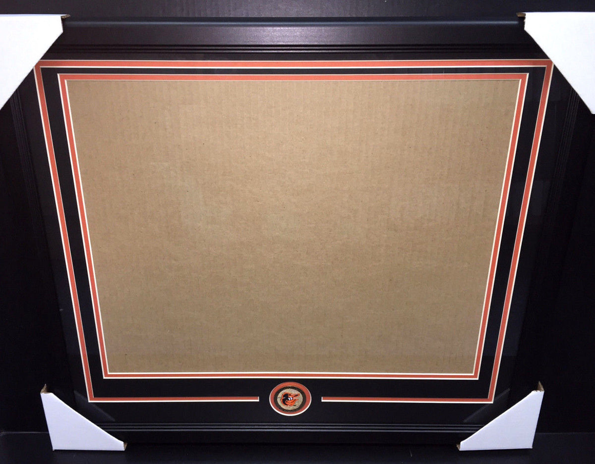 Baltimore Orioles Medallion Frame Kit 16x20 Photo Double Mat Horizontal