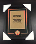 Baltimore Orioles Medallion Frame Kit 8x10 Photo Double Mat Vertical
