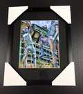 Baltimore Ravens M&T Bank Stadium Johnny Unitas Ray Lewis 8x10 Framed Photo