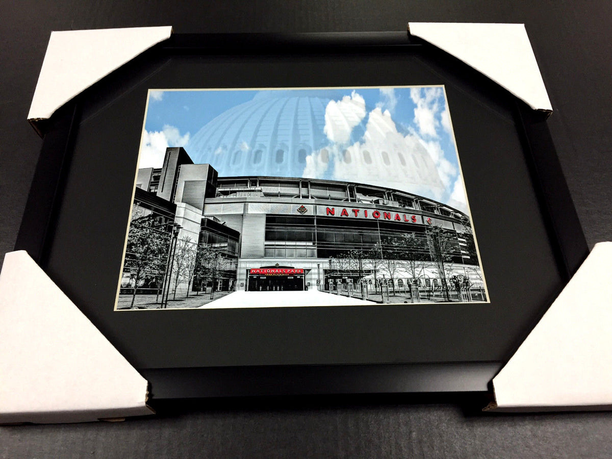 Washington Nationals Park Baseball Stadium Art Work Framed 8x10 Photo