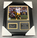 Ben Roethlisberger Steelers Laser Engraved Autograph Reprint Framed 8x10 Photo