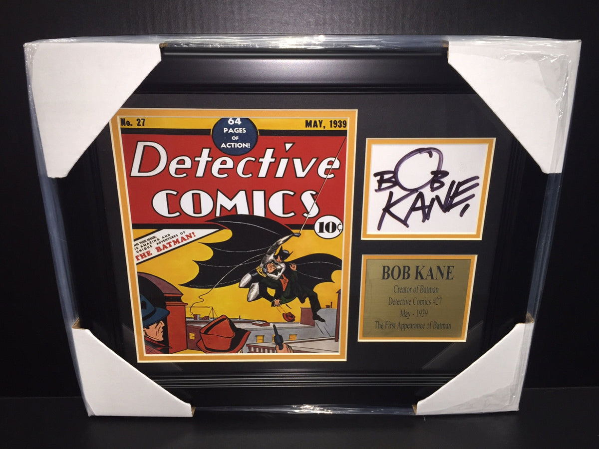 Bob Kane DC Detective Comics #27 Batman Framed 8x10 Photo Reprint