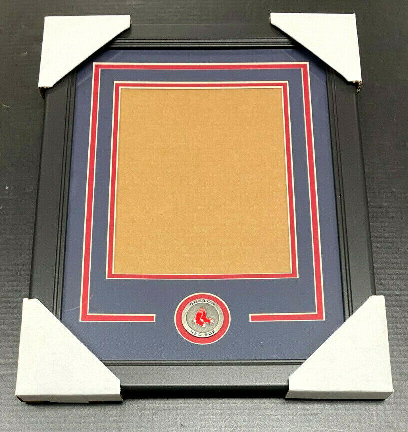 Boston Red Sox Medallion Frame Kit for 8x10 Photo Vertical Mat