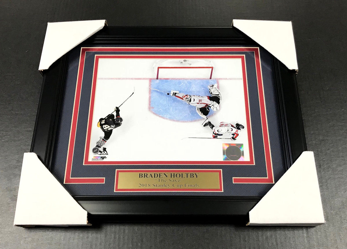 Braden Holtby 'the Save' Washington Capitals 2018 Stanley Cup Framed 8x10 Photo