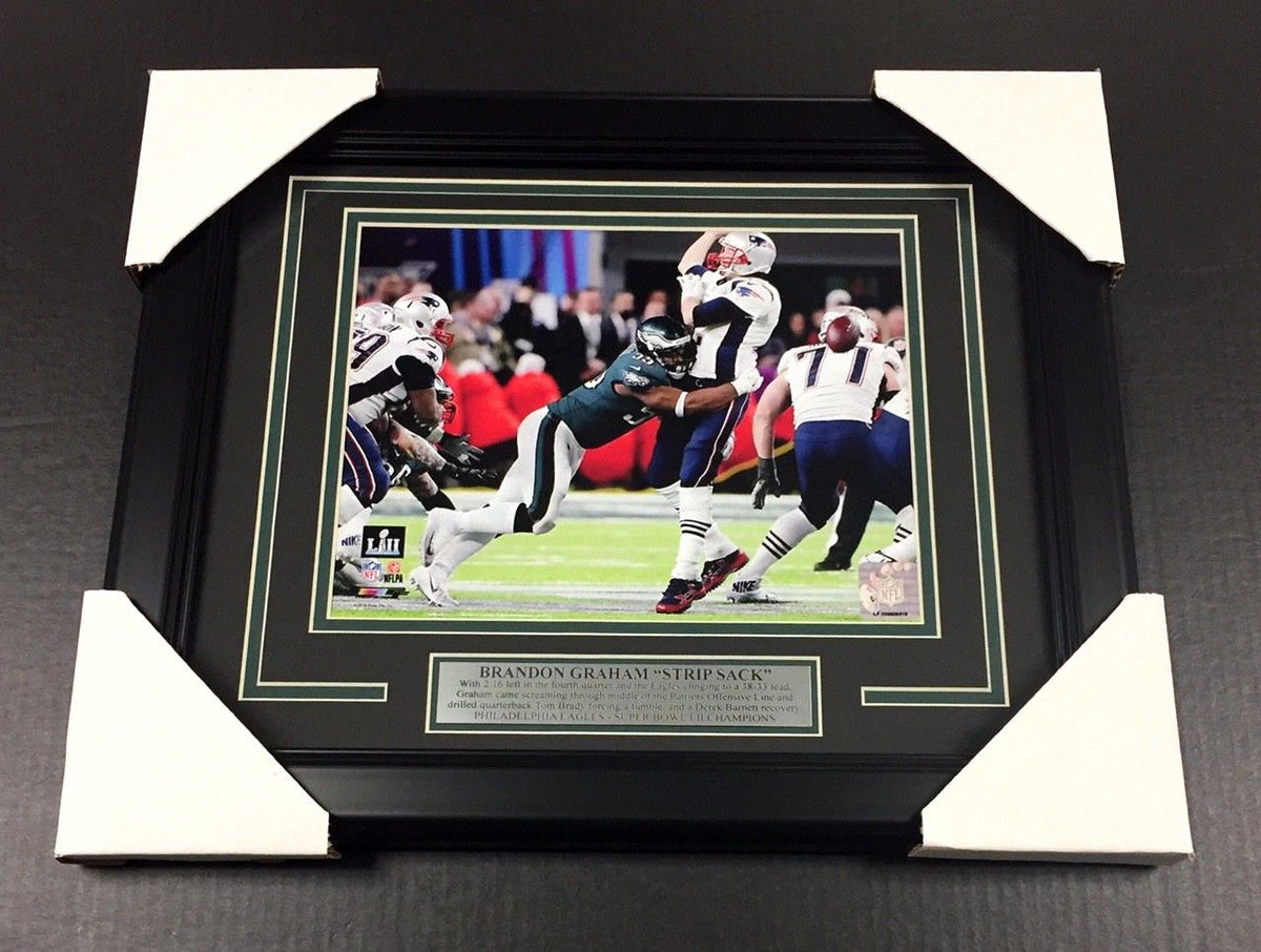Brandon Graham Strip Sack Philadelphia Eagles Super Bowl LII Champions Framed 8x10 Photo