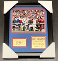 Bryce Harper Phillies HR Laser Facsimile Autographed Plate Framed 8x10 Photo
