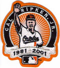 Cal Ripken Jr. Authentic Retirement Patch