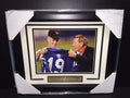 Cal Ripken Jr. Johnny Unitas Jersey 8x10 Photo Baltimore Orioles Colts Framed