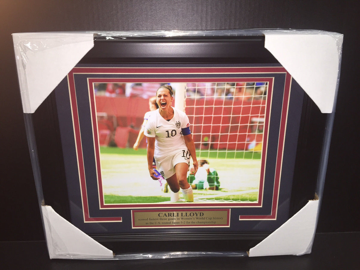 Carli Lloyd 2015 Women's World Cup Team USA Champion Framed 8x10 Photo