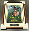 Chevy Chase Caddyshack 11x17 Autographed Movie Poster Framed with BAS COA