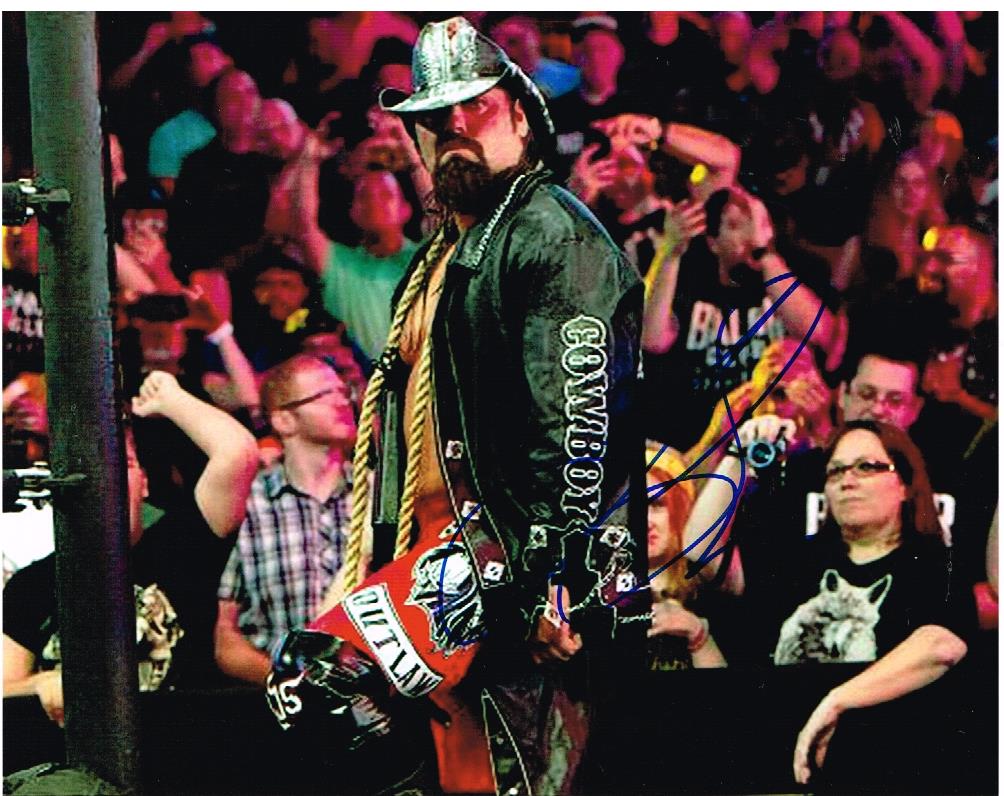 Cowboy James Storm WWE NXT TNA Autographed 8x10 Photo