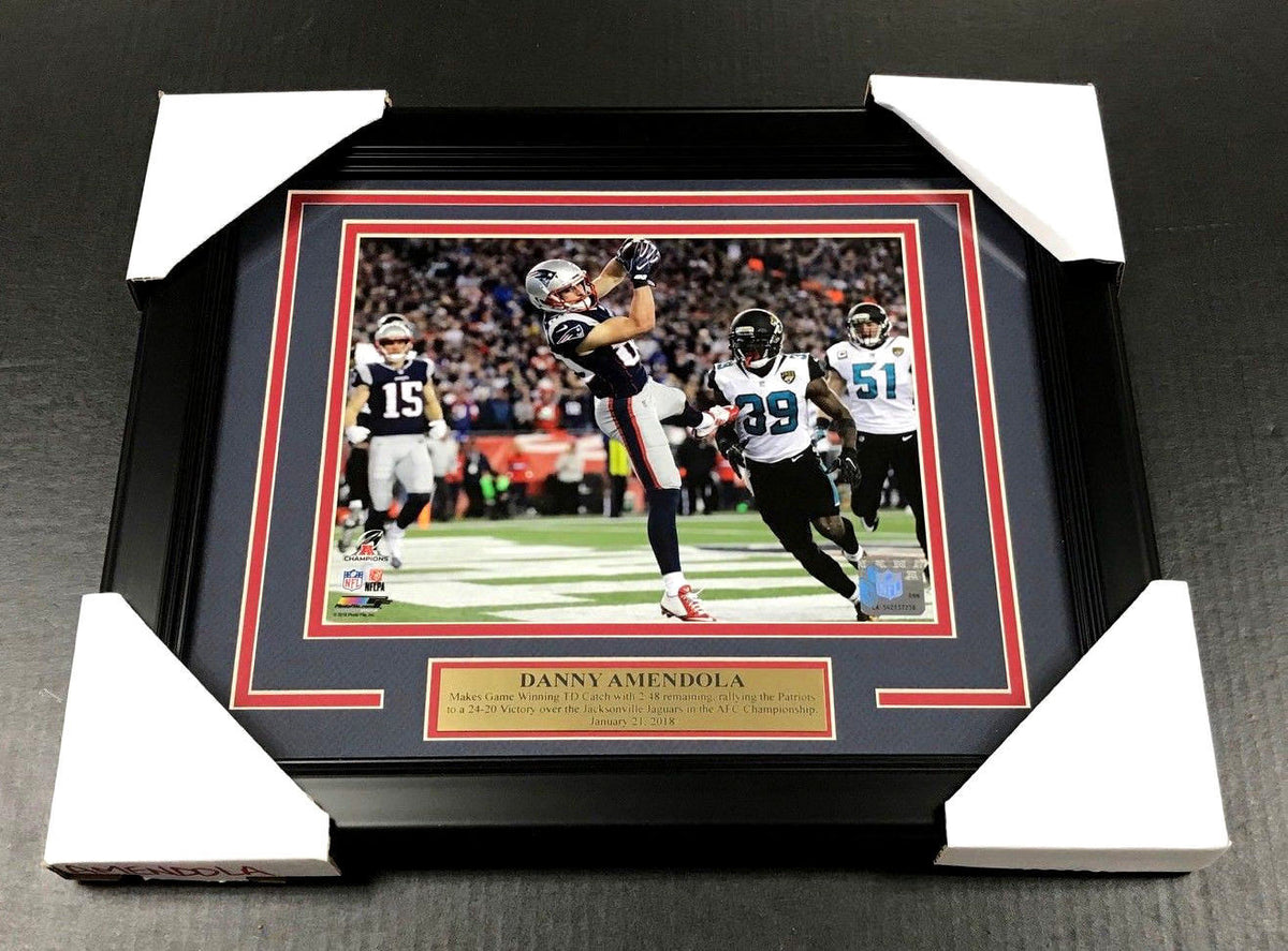 Danny Amendola New England Patriots 2017 AFC Championship TD Framed 8x10 Photo