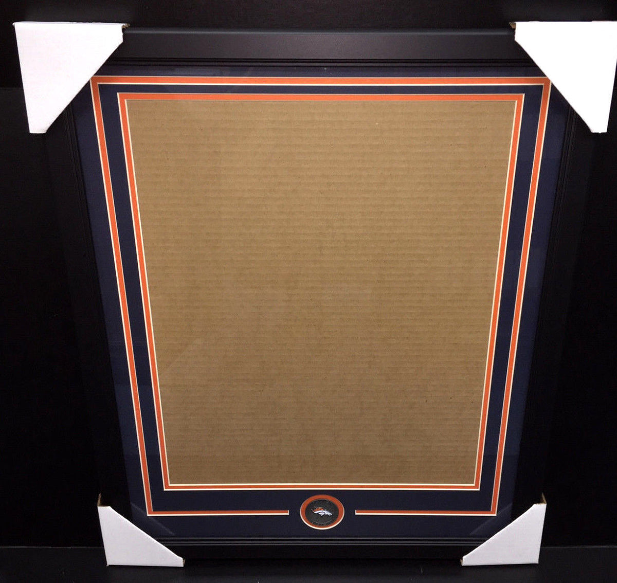 Denver Broncos Medallion Vertical Photo Frame Kit 16x20