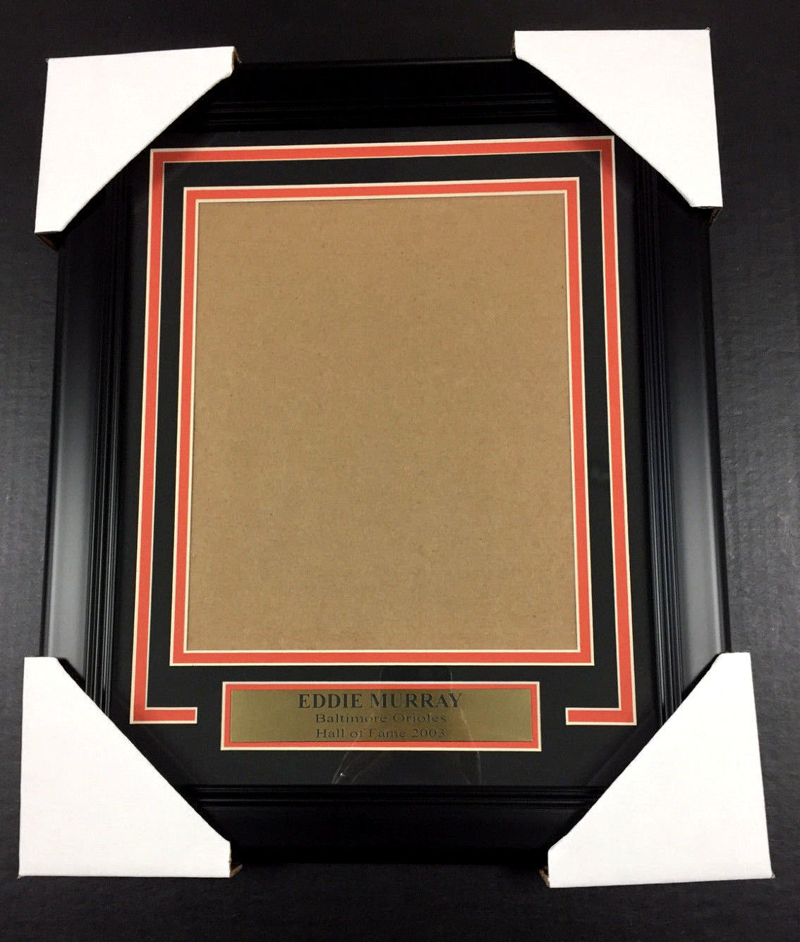 Eddie Murray Baltimore Orioles Vertical 8x10 Photo Frame Kit Hall of Fame