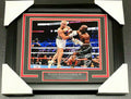 Floyd Mayweather Jr. Autographed 8x10 Photo vs Conor McGregor Framed PSA COA