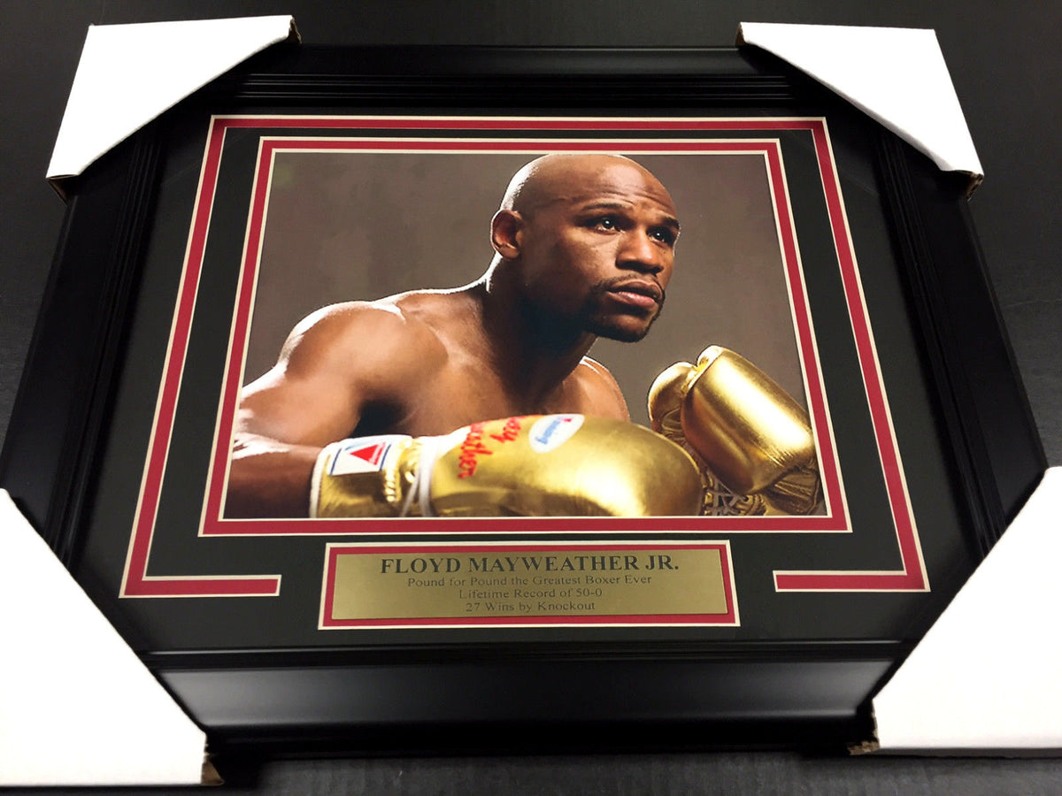 Floyd Mayweather Jr Pound for Pound the Greatest Ever Framed 8x10 Photo #3