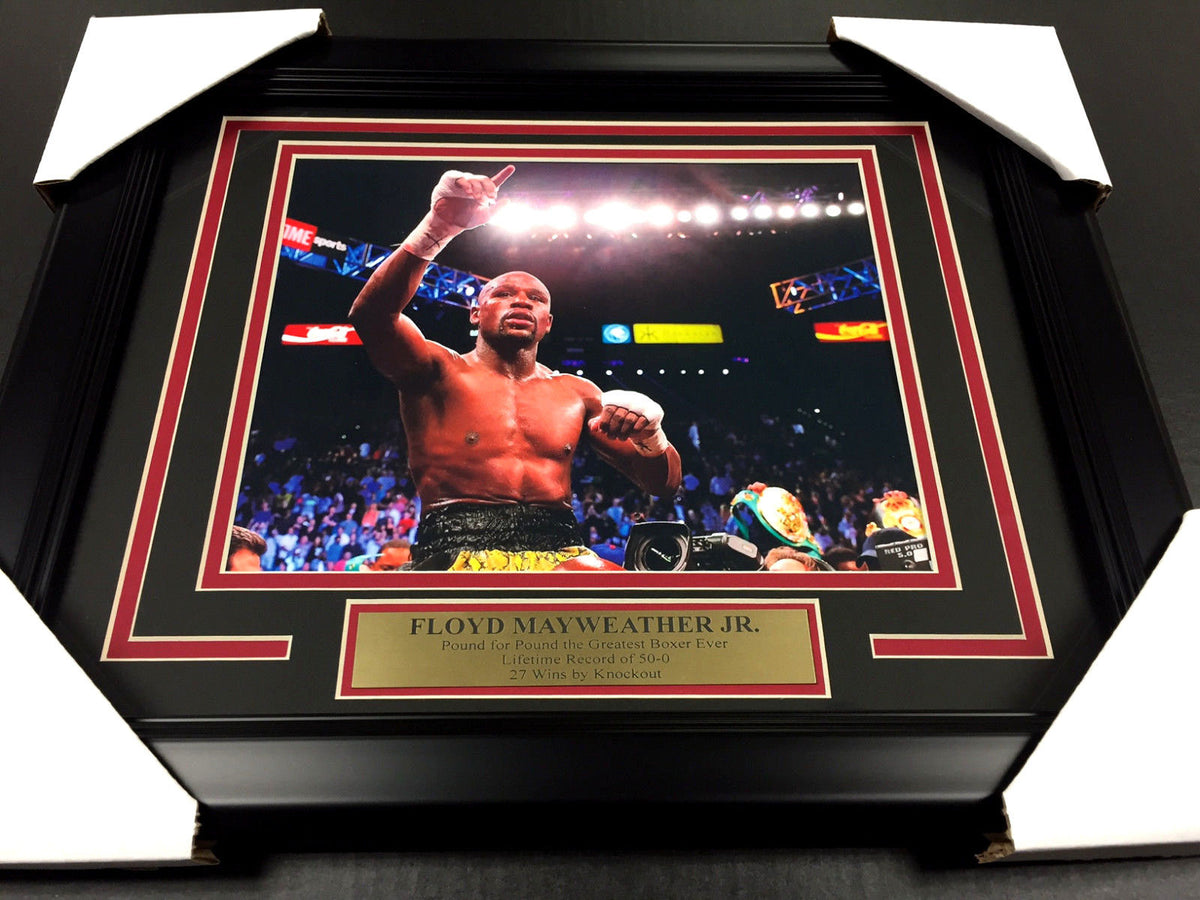 Floyd Mayweather Jr Pound for Pound the Greatest Ever Framed 8x10 Photo #4