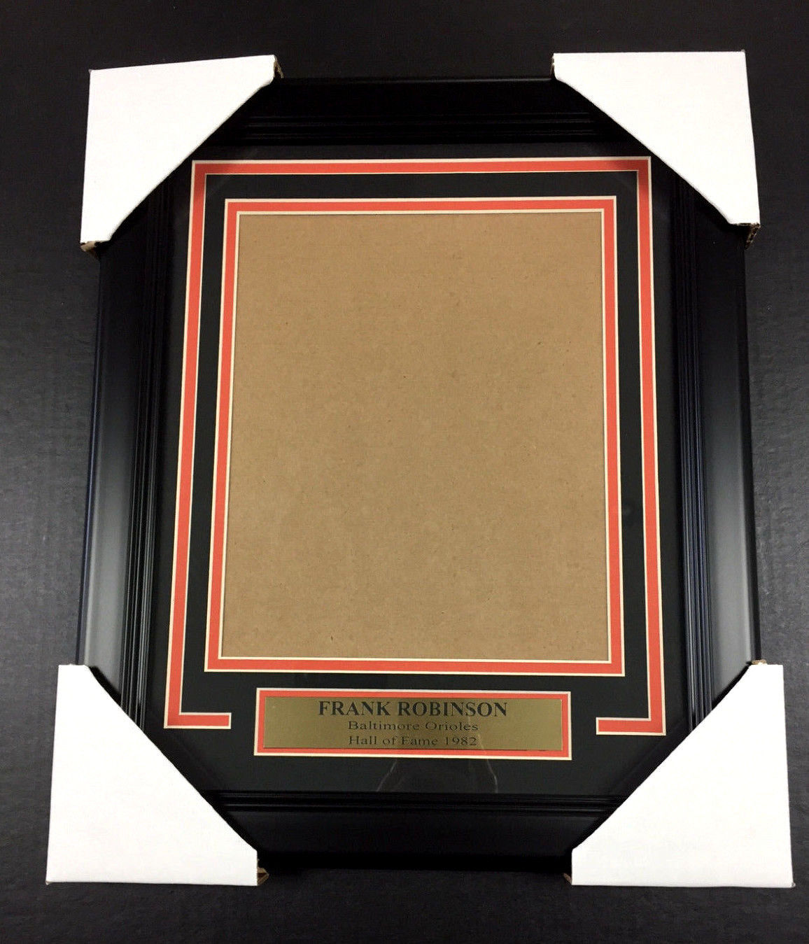 Frank Robinson Baltimore Orioles Hall of Fame 8x10 Vertical Photo Frame Kit