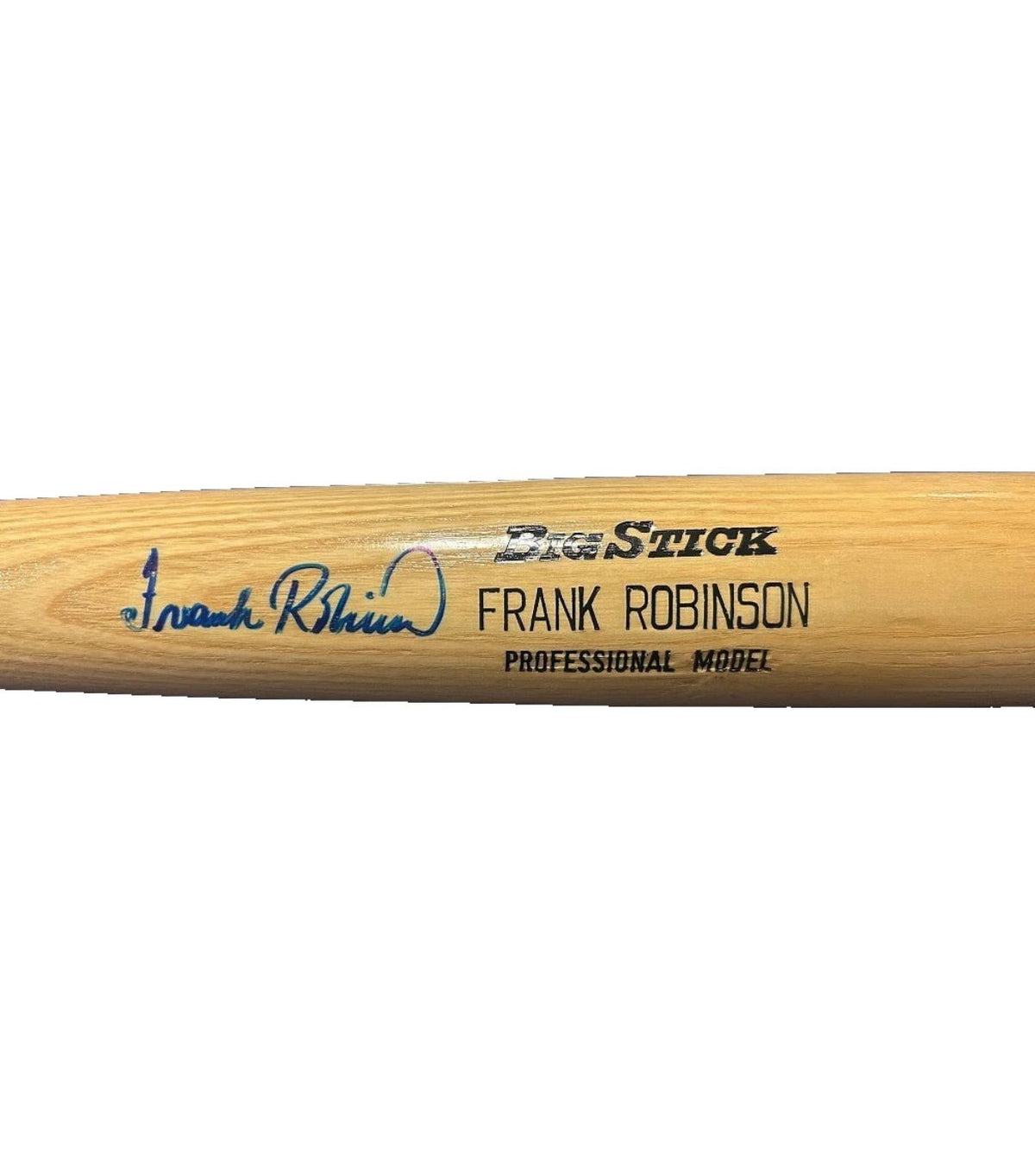 Frank Robinson Autographed Full Size Baseball Bat