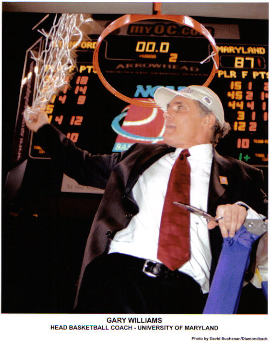 Gary Williams Maryland Terps 8x10 Photo