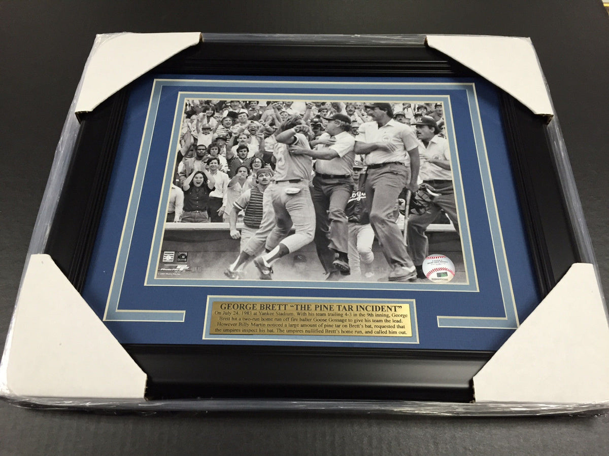 George Brett Kansas City Royals Pine Tar Incident 8x10 Photo Framed
