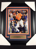 George Springer 2017 World Series Game 7 HR Houston Astros Framed 8x10 Photo