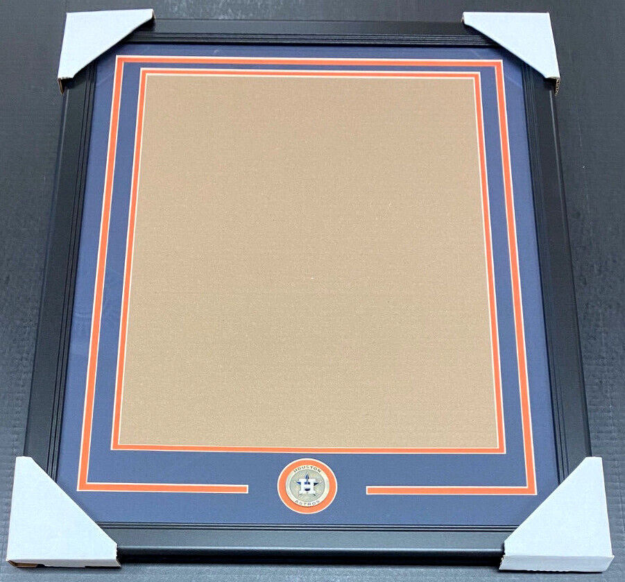 Houston Astros Medallion 16x20 Vertical Photo Frame Kit
