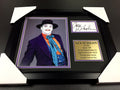 Jack Nicholson the Joker Autographed Reprint Framed 8x10 Photo