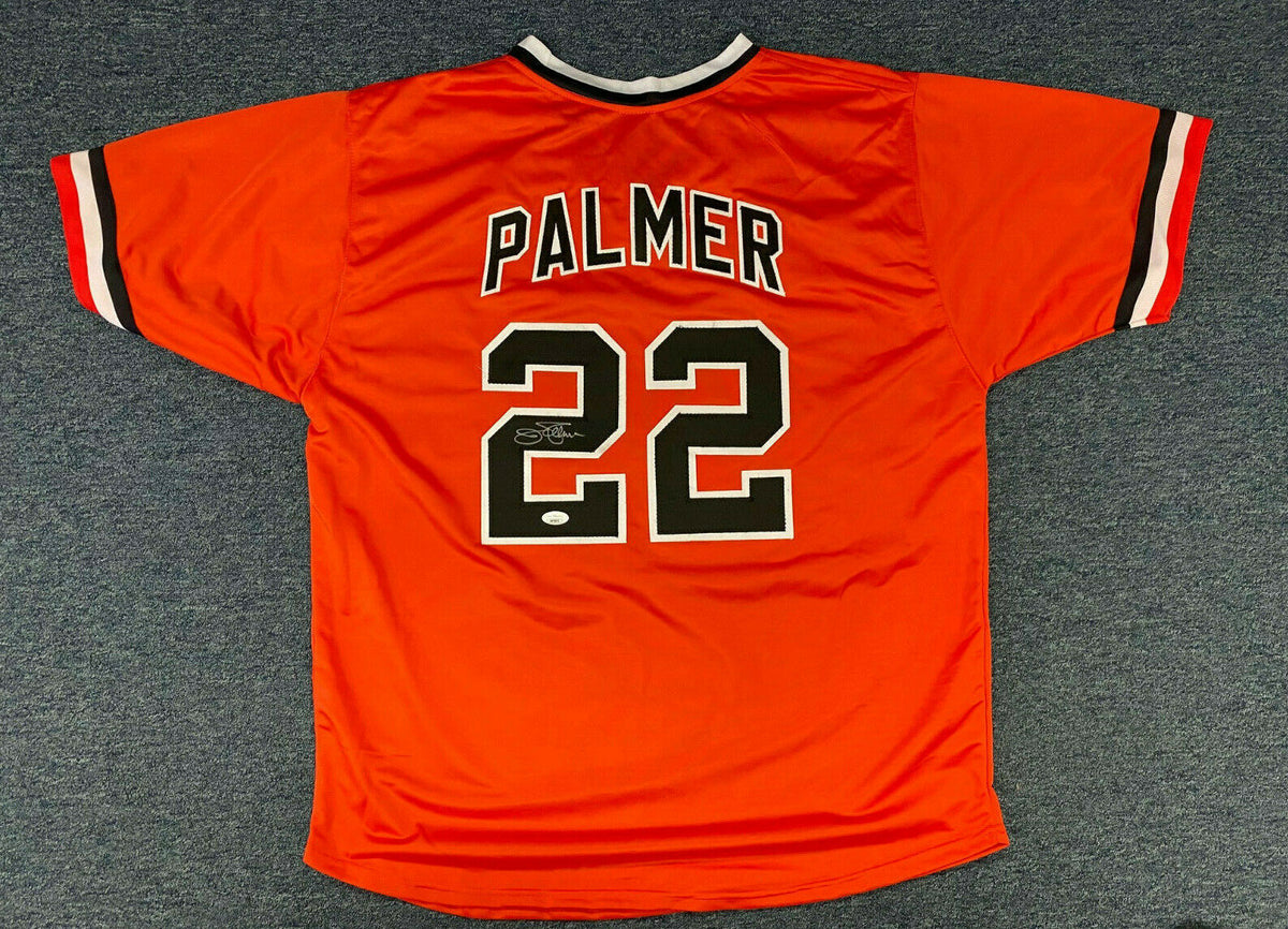 Jim Palmer Signed Baltimore Orioles Orange Jersey
