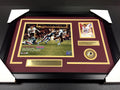 John Riggins Autographed Framed 8x10 Photo Washington Redskins