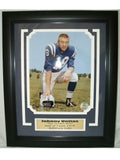 Johnny Unitas Frame for Your 8x10 Autograph Photo