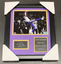 Justin Jefferson Vikings One Handed Catch Autographed Facsimile Laser 8x10 Photo Framed