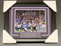 Justin Tucker 66 Yard FG Autographed 8x10 Photo Baltimore Ravens Framed