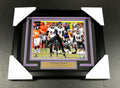 Justin Tucker Autographed 8x10 Mile High Miracle Photo #1 Ravens Framed