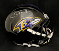 Justin Tucker Baltimore Ravens Autographed Full Size Speed Helmet