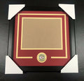 Kansas City Chiefs Medallion Frame Kit Double Mat Horizontal 8x10 Photo