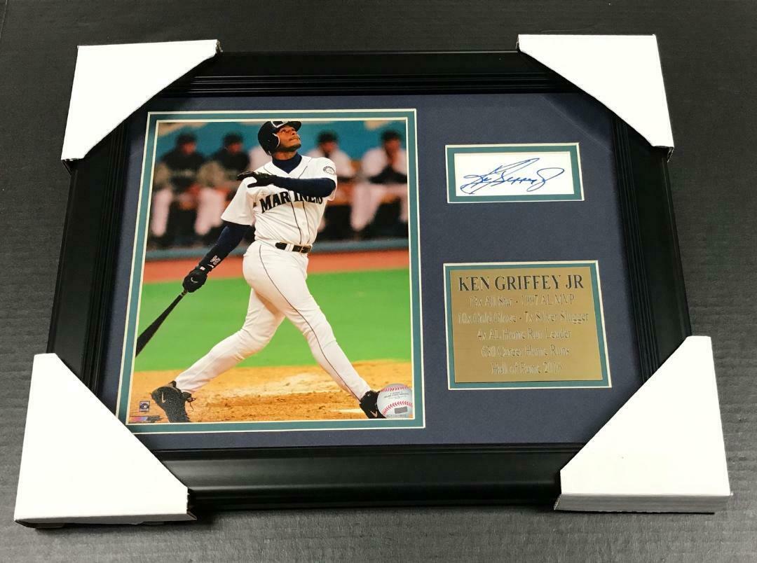 Ken Griffey Jr. Seattle Mariners Facsimile Reprint Framed 8x10 Photo
