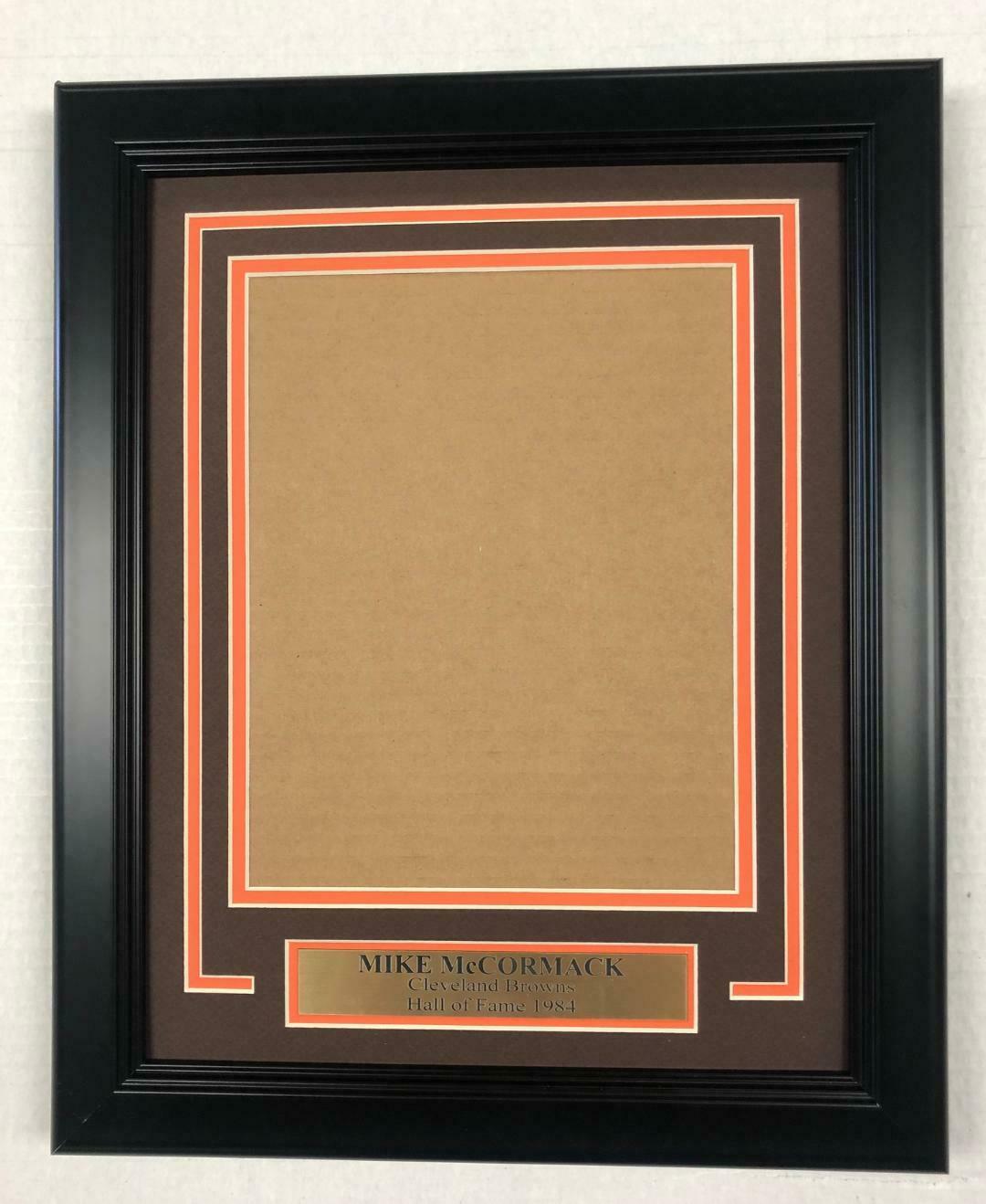 Mike McCormack Cleveland Browns Vertical Photo Frame Kit 8x10