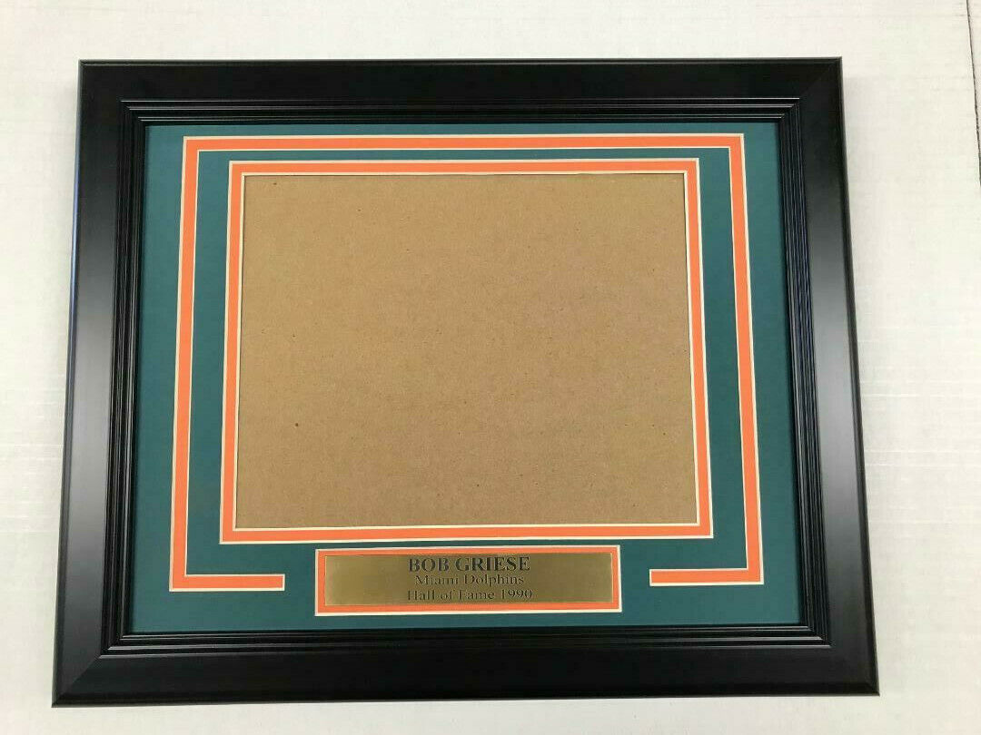 Bob Griese Miami Dolphins Framed Frame Kit for Horizontal 8x10 Photo