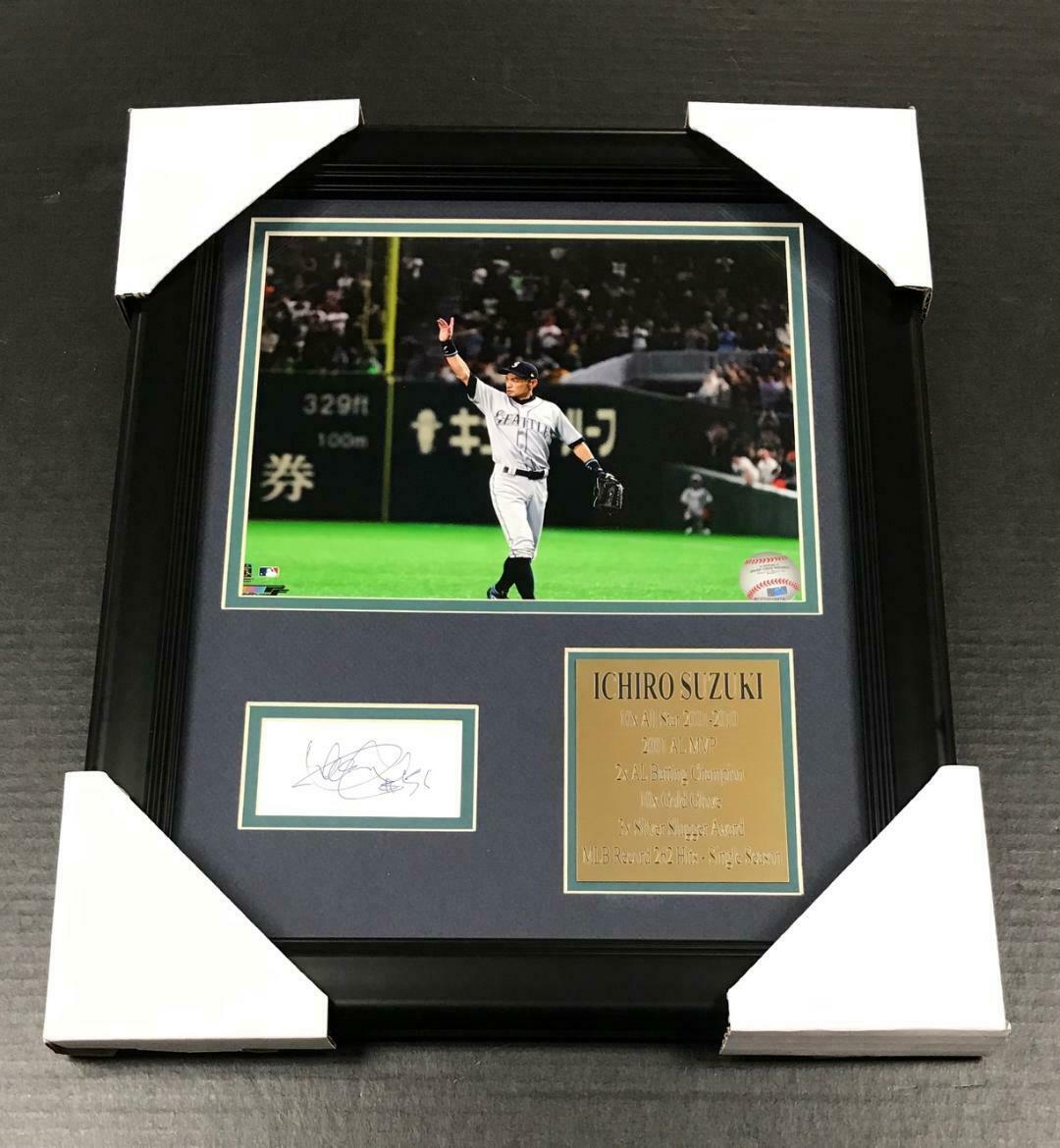 Ichiro Suzuki Seattle Mariners Facsimile Reprint Framed 8x10 Photo