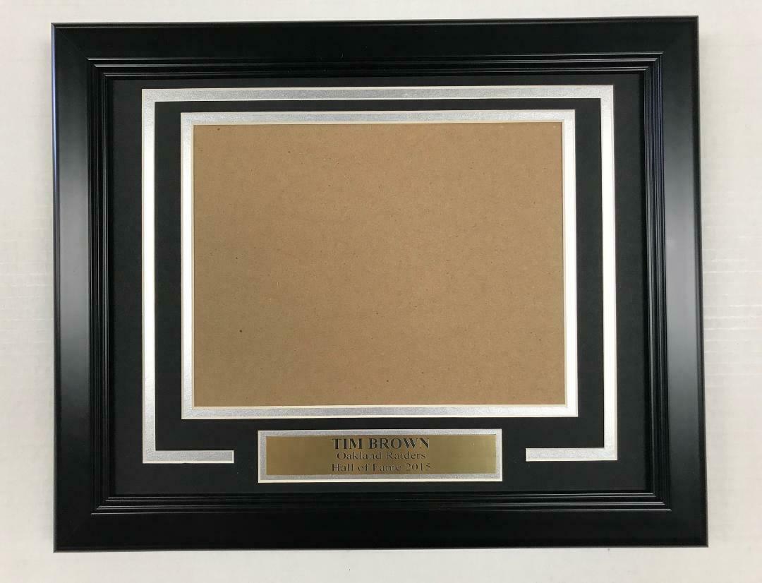 Tim Brown Oakland Raiders Horizontal 8x10 Photo Frame Kit