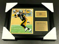 Troy Polamalu Steelers Laser Engraved Autographed Plate Framed 8x10 Photo