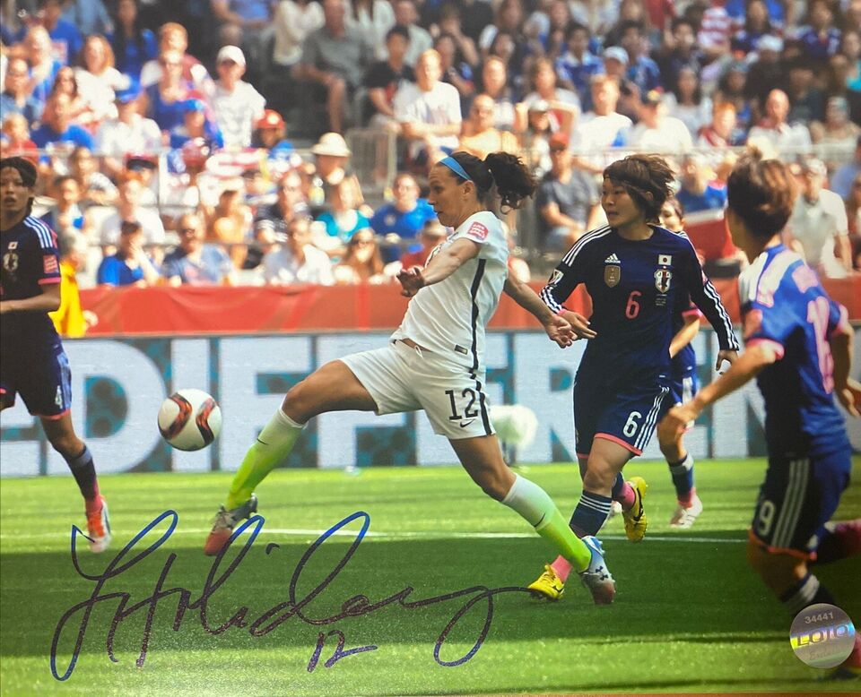 Lauren Holiday Team USA World Cup Soccer Autographed 8x10 Photo