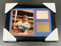 Ernie Banks Chicago Cubs Autographed Reprint Framed 8x10 Photo