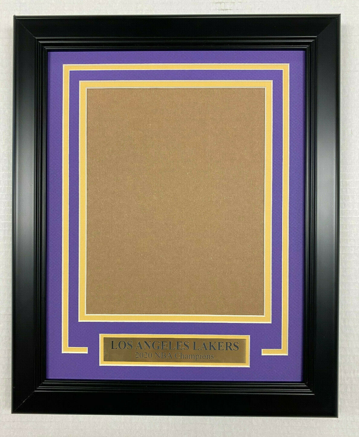 2020 NBA Champions Los Angeles Lakers Framed Kit 8x10 Vertical Photo