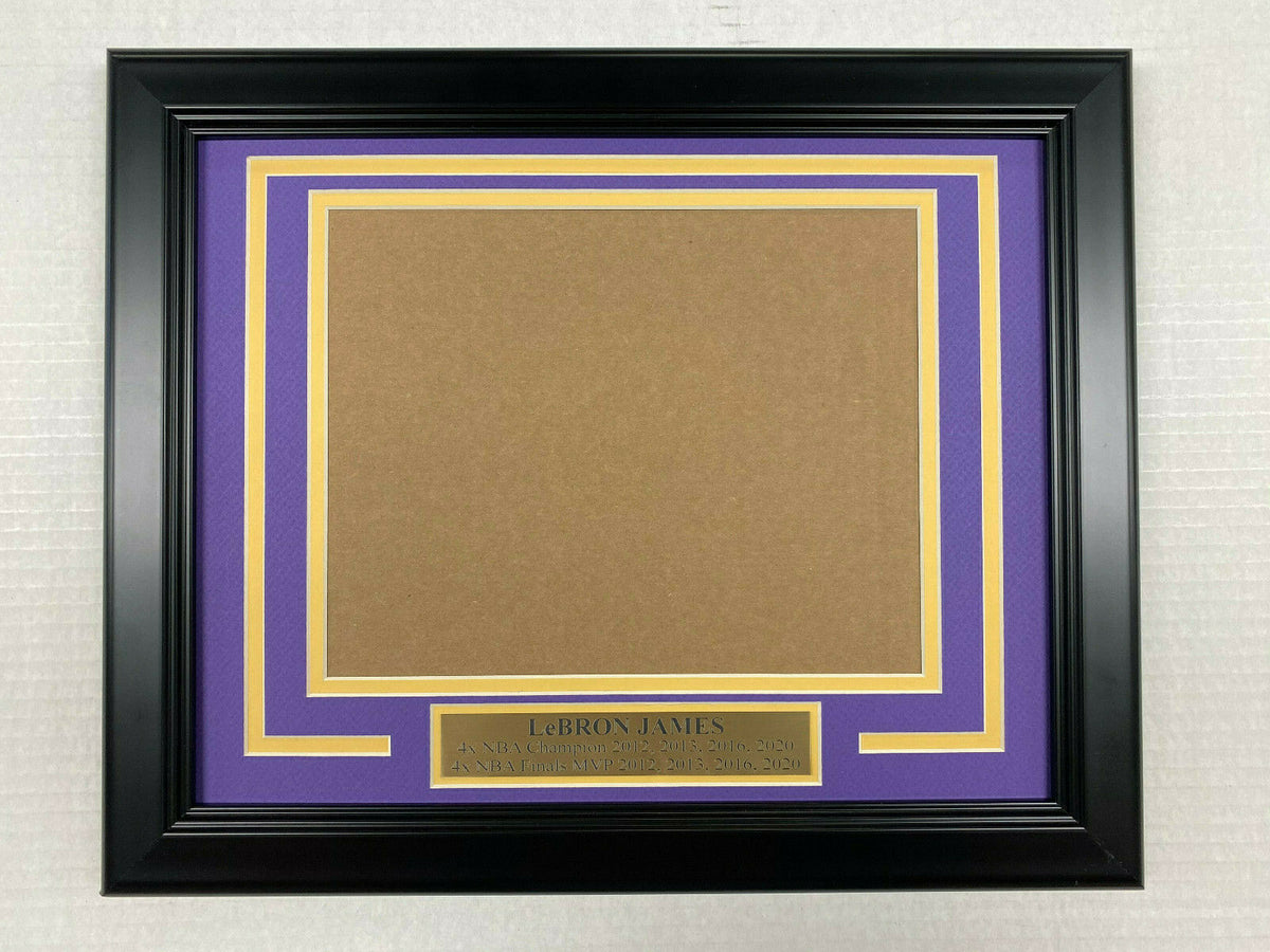 LeBron James Los Angeles Lakers Horizontal Photo Frame Kit 8x10