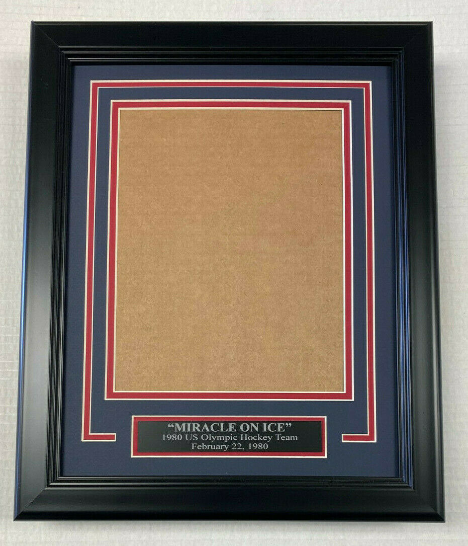 1980 Team USA Miracle on Ice Gold Olympics Vertical 8x10 Photo Frame Kit