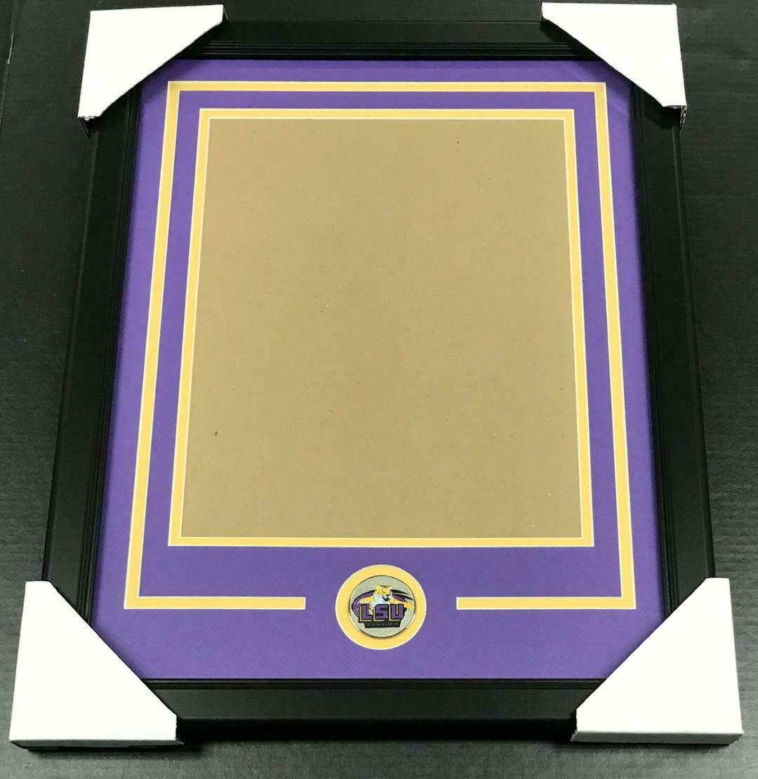 LSU Tigers 2019 National Champions 11x14 Vertical Medallion Frame Kit